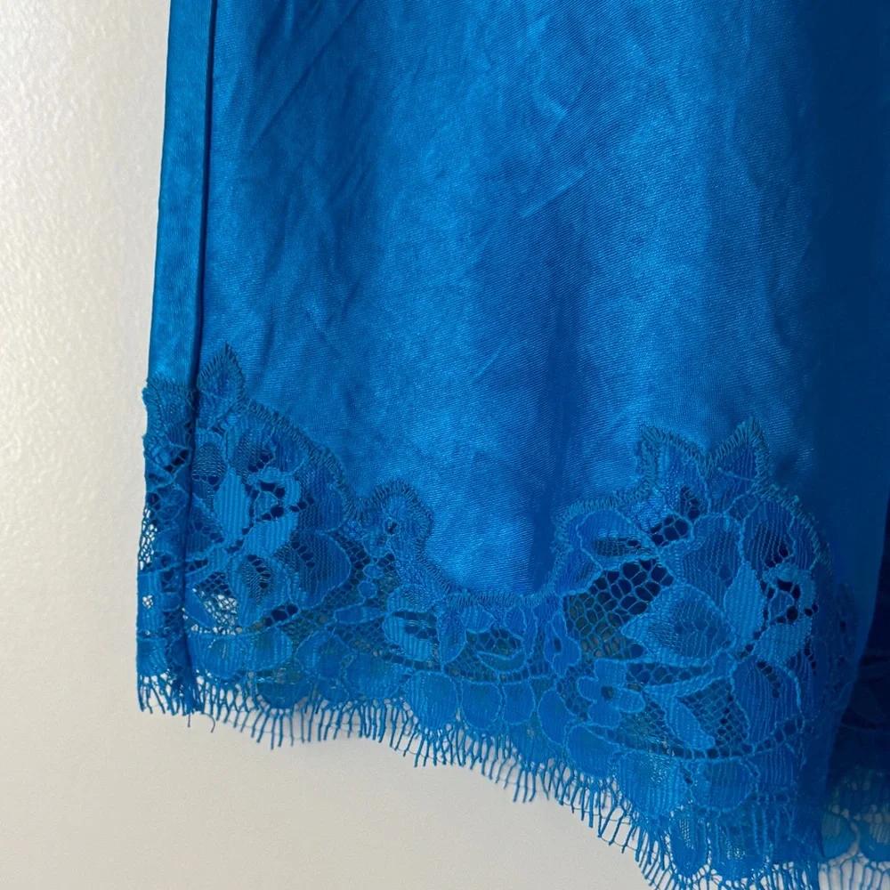 J. Crew Gwen Slip Skirt with Lace trim - Picture 2 of 6